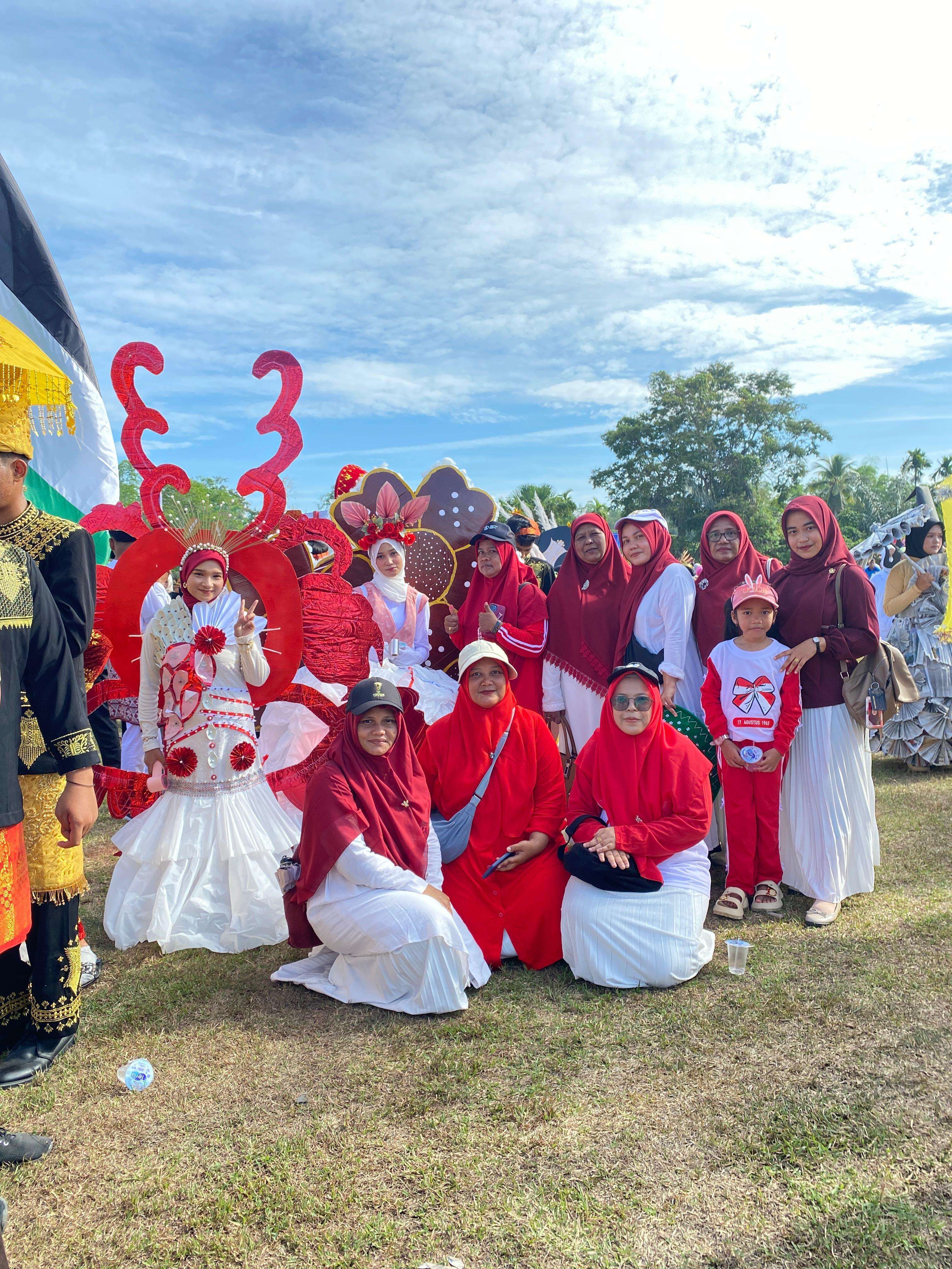 Serba-Serbi Karnaval Peringatan HUT Kemerdekaan RI 2025 SMA Negeri 1 Seulimeum